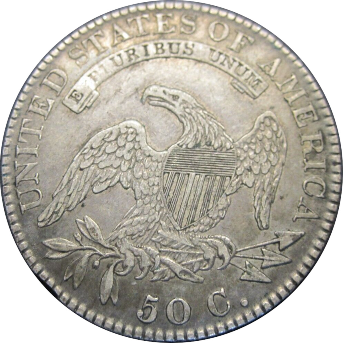 1819-50c-Capped-Bust-Half-Dollar-Overton-107A,-R7